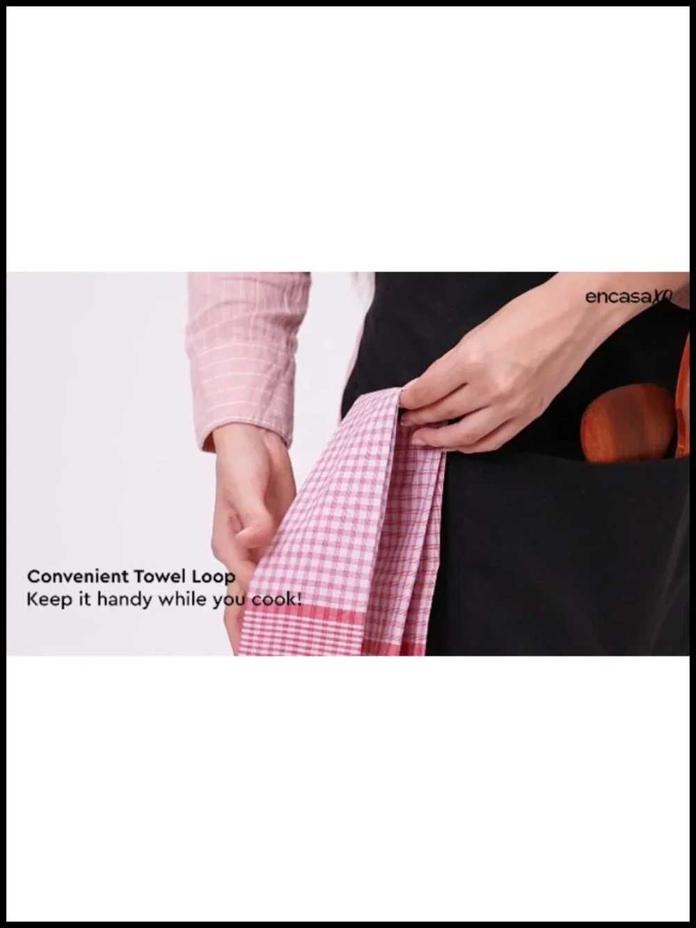 Cotton Chef Apron with Pocket and Towel Holder for Cooking Baking BBQ